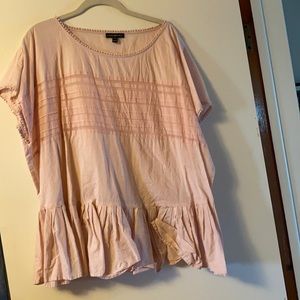 Lane Bryant pink top
